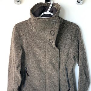 Lululemon tweed bomber (brown), size 4